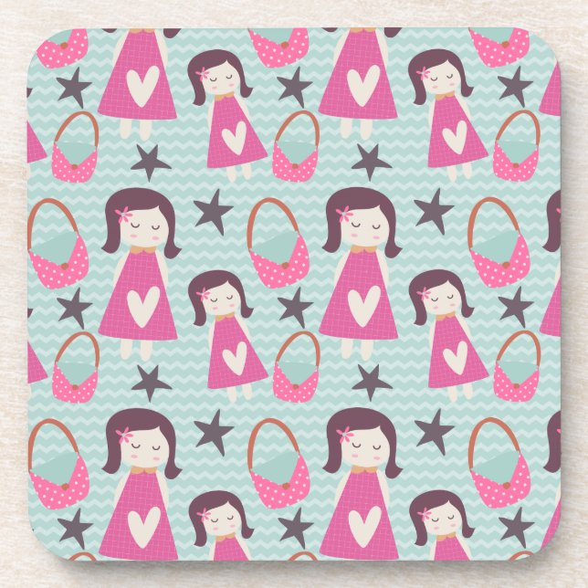 Girls and Handbags Coaster (Front)