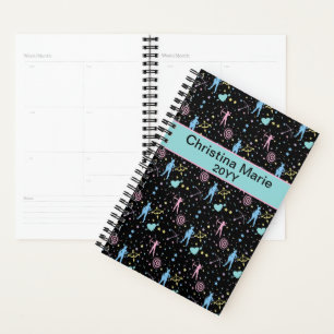 Girls Archery - Girly Hearts Stars Archer Planner
