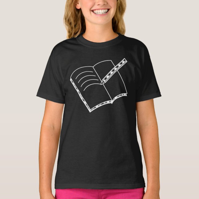 Girls' Basic T-Shirt (Front)