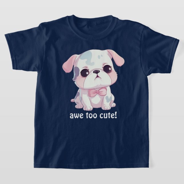  Girls' Basic T-Shirt (Laydown)