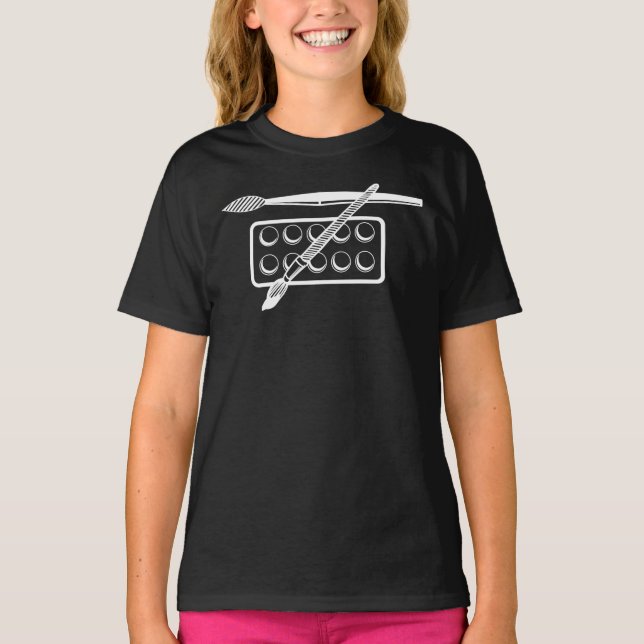 Girls' Basic T-Shirt (Front)