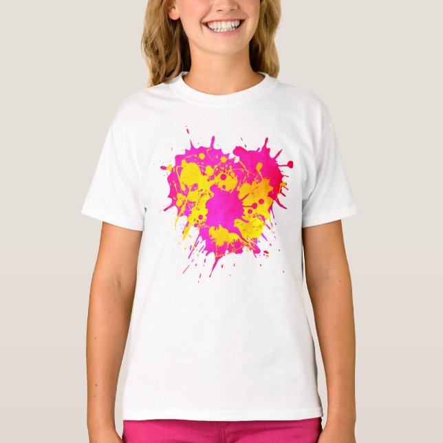  Girls' Basic T-Shirt (Front)