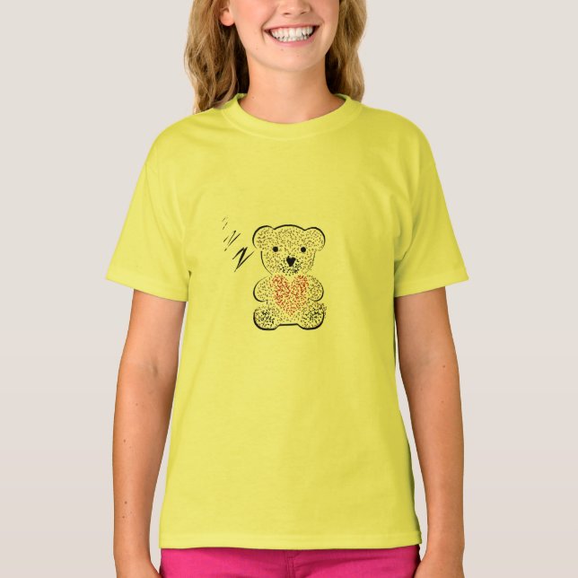 Girls' Basic T-Shirt (Front)