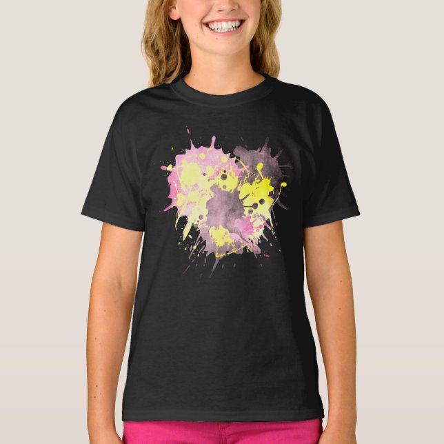  Girls' Basic T-Shirt (Front)