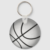 Girls Basketball Gifts with Your Text and Colours Key Ring (Back)