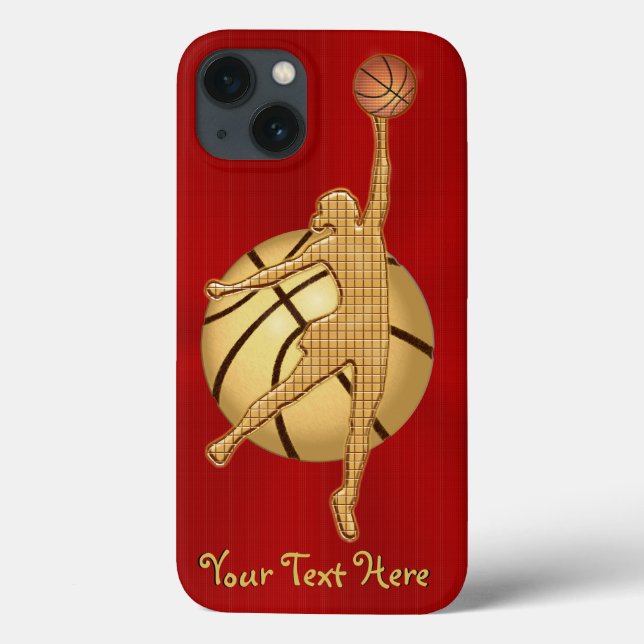 Girls Basketball Phone Cases PERSONALIZED (Back)