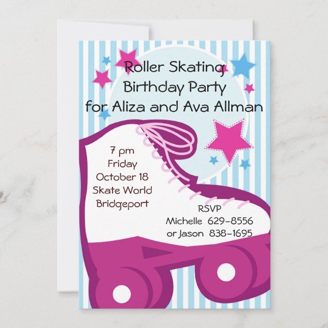 Girls Bday Invitation (Front)