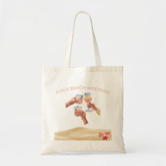 Girls Beach Weekend Tote Bag