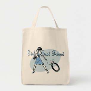 Girl's Best Friend Tote Bag