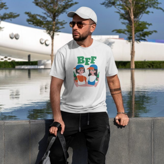 Girls Best Friends Beer T-Shirt (Creator Uploaded)