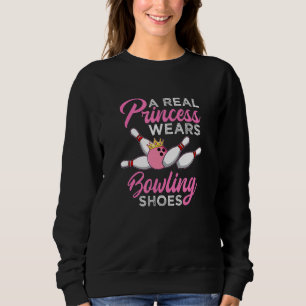 Girls Bowling Shoes Bowler Pink 1 Sweatshirt