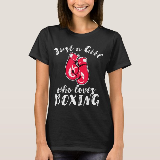 Girls Boxing T-shirt Tee Top Friends Rachel Green  (Front)
