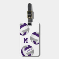 girls boys purple grey volleyball travel team