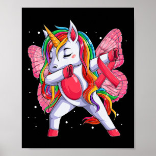 Girls Breast Cancer Survivor Shirts For Women Kids Poster