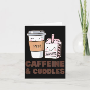 Girls Caffeine & Cuddles Twinning Coffee Juice Card