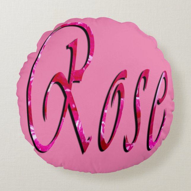 Girls Called Rose, Round Cushion (Front)