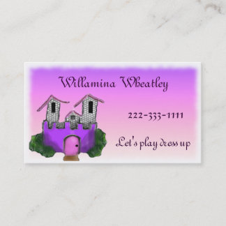 Girl's Calling Card Template