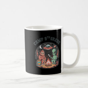 Girls Camp 9th Grade Bigfoot Campground Alien Camp Coffee Mug