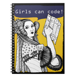 Girls can code! notebook