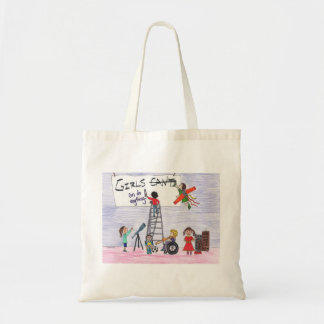 Girls Can Do Anything! Tote Bag
