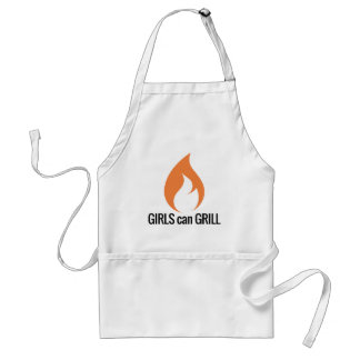 Girls Can Grill Apron