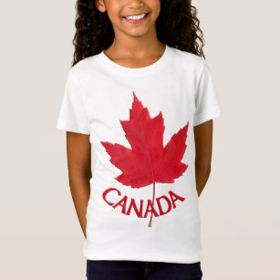 Girl's Canada Shirt Custom Canada Souvenir Shirt