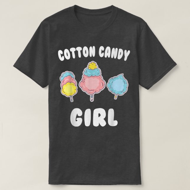 Girls Candy Cute Dessert Fun  T-Shirt (Design Front)