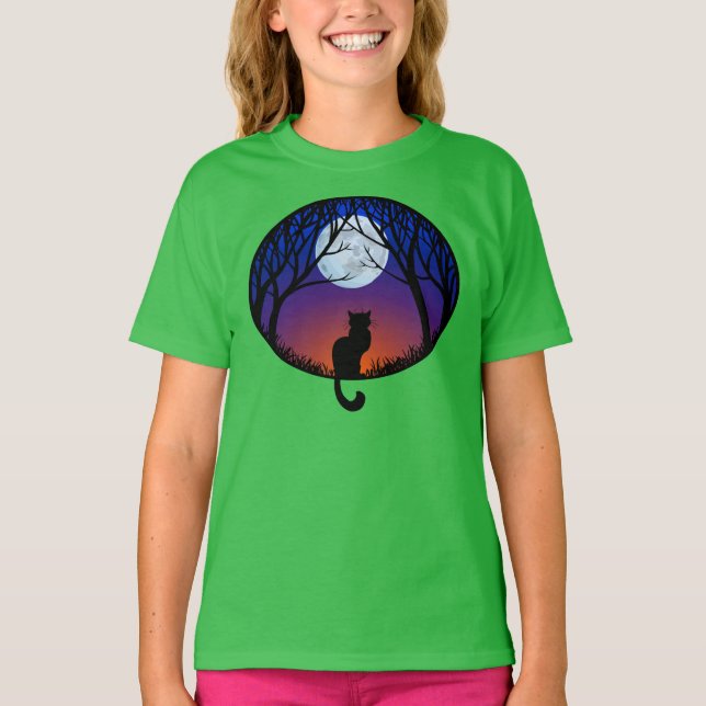 Girl's Cat Lover Tank Top Cat Lover Shirt (Front)