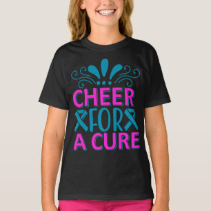 Girls Cheer For A Cure T-Shirt