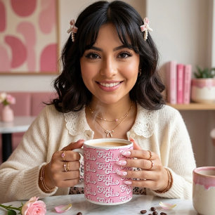 Girls Club Large Coffee Mug