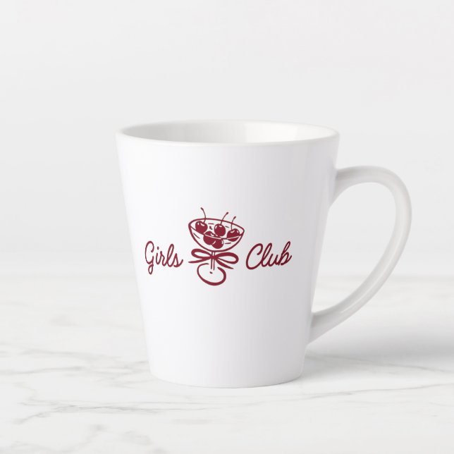 Girls Club Latte Mug (Right)