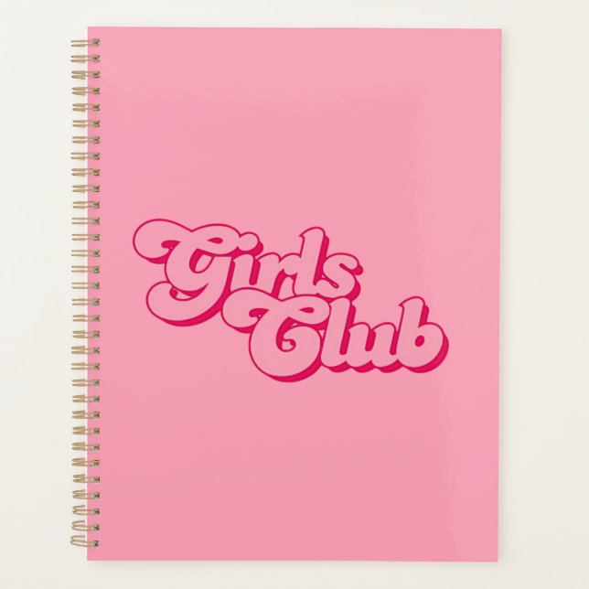 Girls Club Planner (Front)