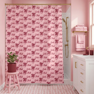 Girls Club Shower Curtain