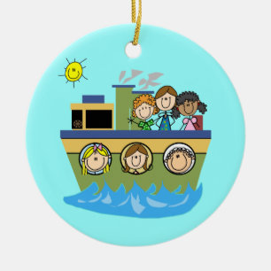 Girls Cruise Ceramic Ornament