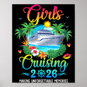 Girls Cruising 2026 Making Memories Sisters Cruise Poster