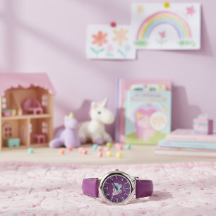 Girls Cute and Whimsical Butterfly Kids Watch