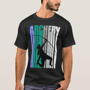 Girls Cute Archery Daughter Birthday Archer Birthd T-Shirt