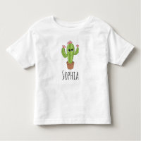 Girls Cute Kawaii Cactus Plant and Name