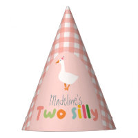 Girls Cute Pink Two Silly Goose
