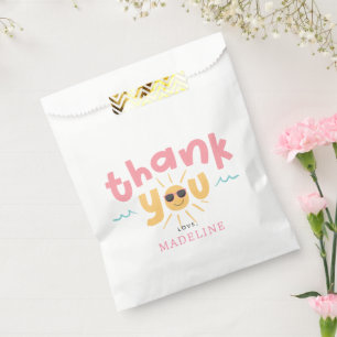 Girls Cute Summer Two the Pool Birthday Favour Bag
