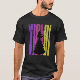 Girls Cute Violin Daughter Queen Violinist Player  T-Shirt