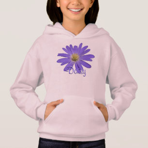 Girl's Daisy Hoodie Sweatshirt Custom Daisy Hoodie
