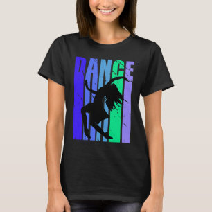 Girls Dance Birthday Theme Dancer Contemporary Dau T-Shirt