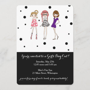 Girls Day / Bachelorette / Glamour Party Invite