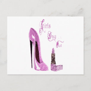 Girls' Day / Night Out Party Invitation Card