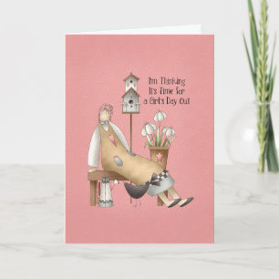 Girls Day Out Invitation