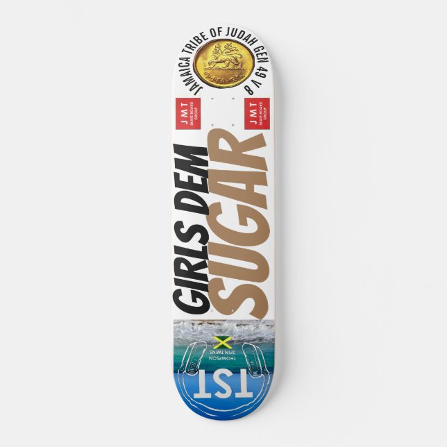 GIRLS DEM SUGAR SKATEBOARDS /JMT SKATEBOARDS (Front)