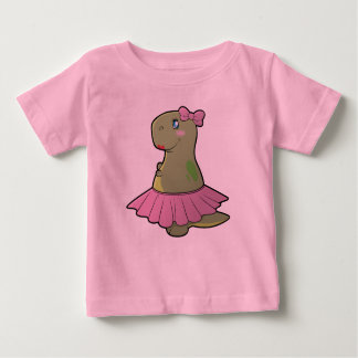 Girls Dinosaur T-Rex Long Sleeve Shirt