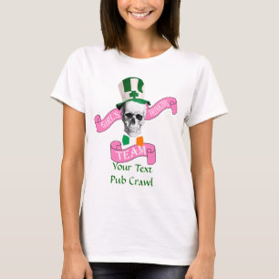 Girls drinking team St Patrick's day T-Shirt