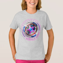 Girls Dual Sided Harris-Walz Wing/Stamp Medallion